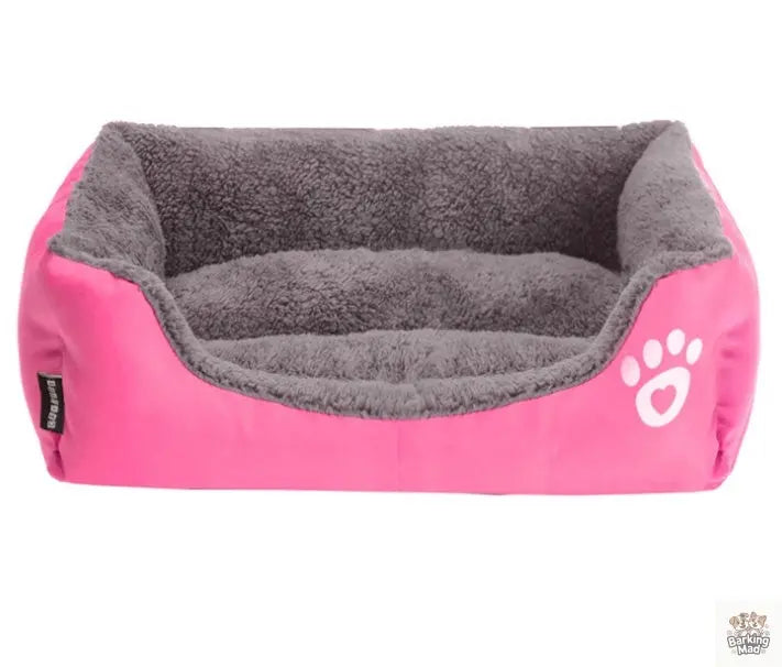 Winter Warm Pet Bed Dog Nest Barking Mad