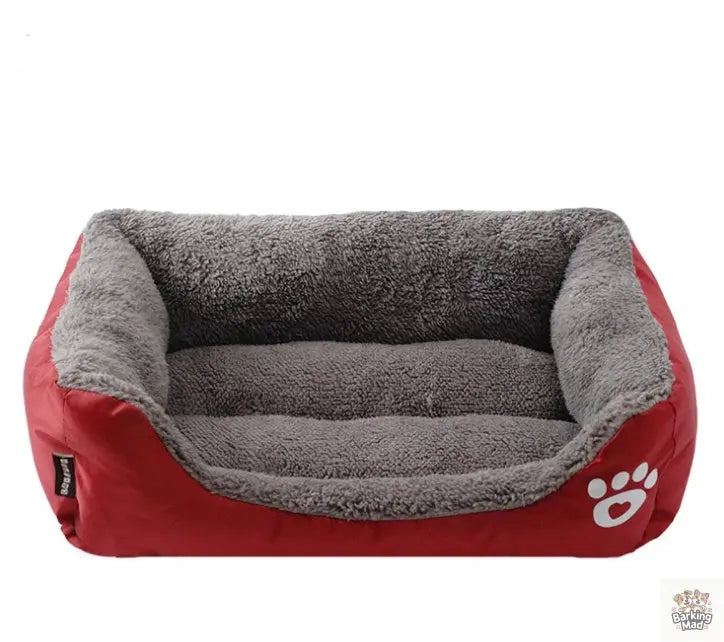 Winter Warm Pet Bed Dog Nest Barking Mad