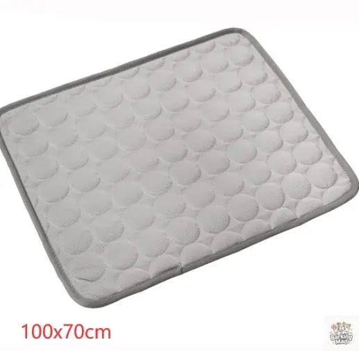 Pet Dog Cat Ice Silk Cold Nest Pad For Cooling In Summer Barking Mad