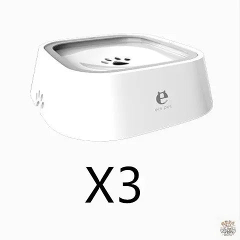 1.5L Cat Dog Water Bowl Carried Floating Bowl Anti-Overflow Slow Water Feeder Dispenser Pet Fountain ABS&PP Dog Supplies - Barking Mad
