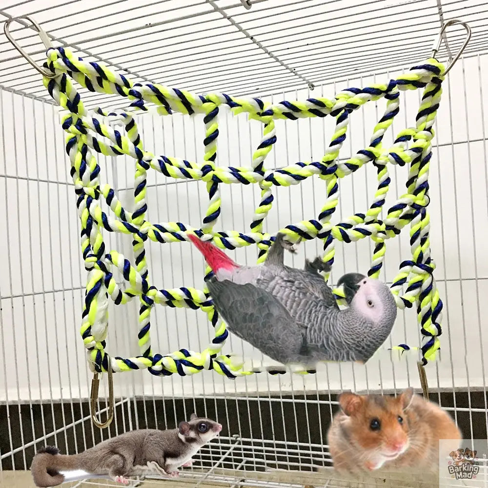 Parrot climbing net Barking Mad