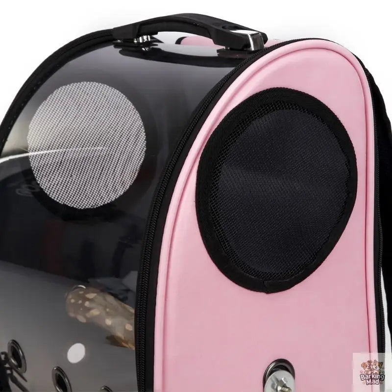 Foldable porous and breathable pet bag Barking Mad