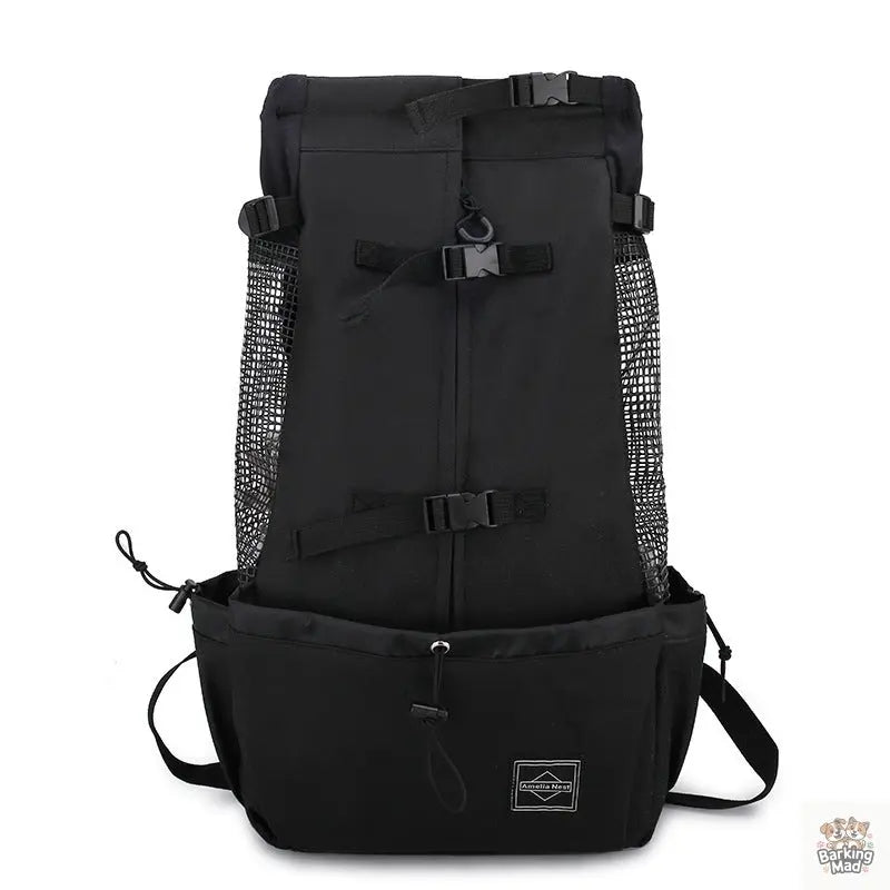 Pet Dog Carrier Bag Carrier For Dogs Backpack Out Double Shoulder Portable Travel Backpack Outdoor Dog Carrier Bag Travel - Barking Mad
