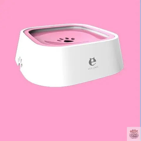 1.5L Cat Dog Water Bowl Carried Floating Bowl Anti-Overflow Slow Water Feeder Dispenser Pet Fountain ABS&PP Dog Supplies - Barking Mad