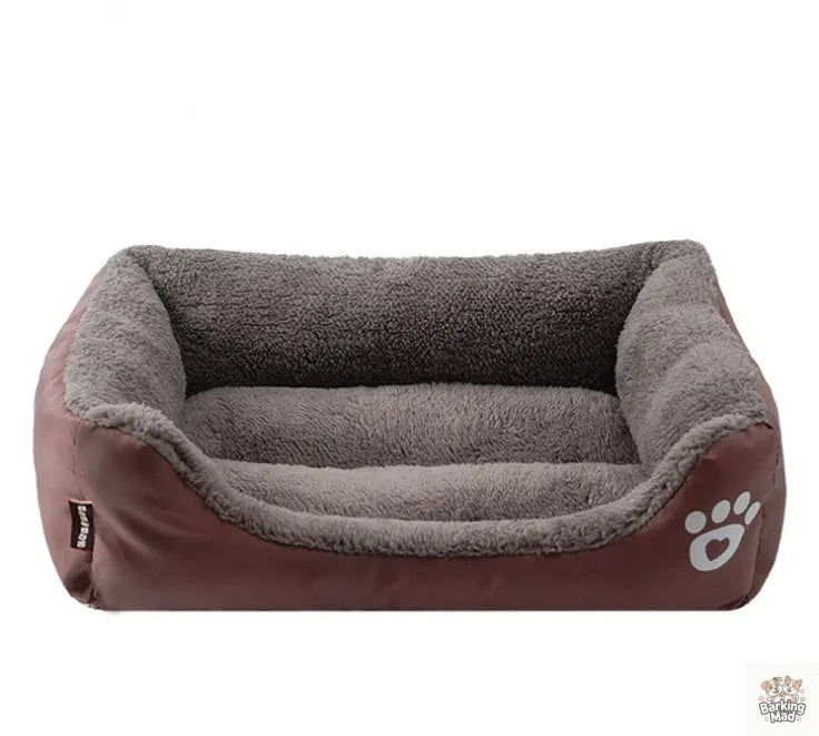 Winter Warm Pet Bed Dog Nest Barking Mad