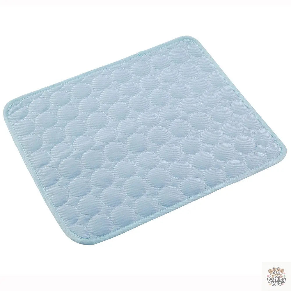 Pet Dog Cat Ice Silk Cold Nest Pad For Cooling In Summer Barking Mad