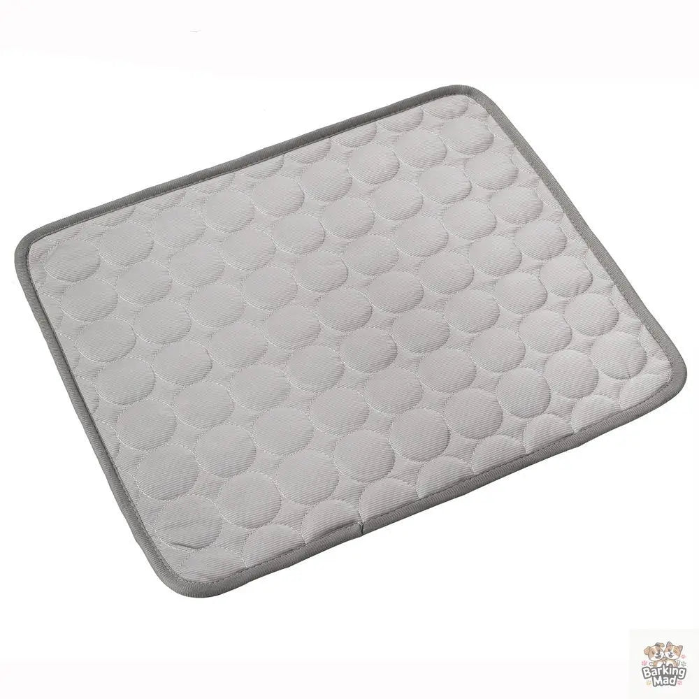 Pet Dog Cat Ice Silk Cold Nest Pad For Cooling In Summer Barking Mad