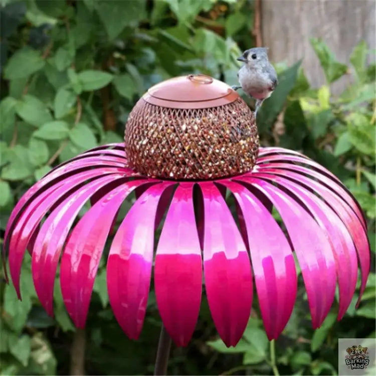Garden Petal Shape Bird Feeder Barking Mad