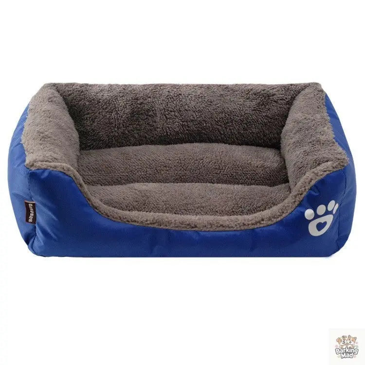 Winter Warm Pet Bed Dog Nest Barking Mad
