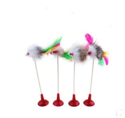 Cat toy funny cat stick funny cat kitten toy wooden handmade cat cat mouse cat toy cat scratch board Barking Mad