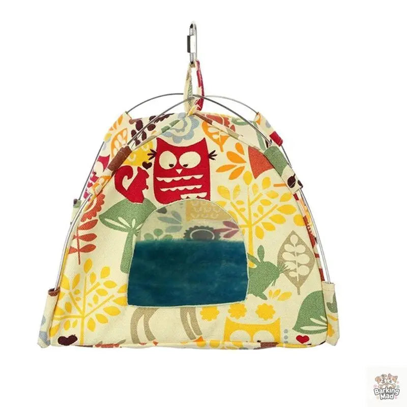 New Hanging Canvas Parrot Tent Bird Cage Pet Universal Bird Tent Hammock Small Pet Nest Barking Mad