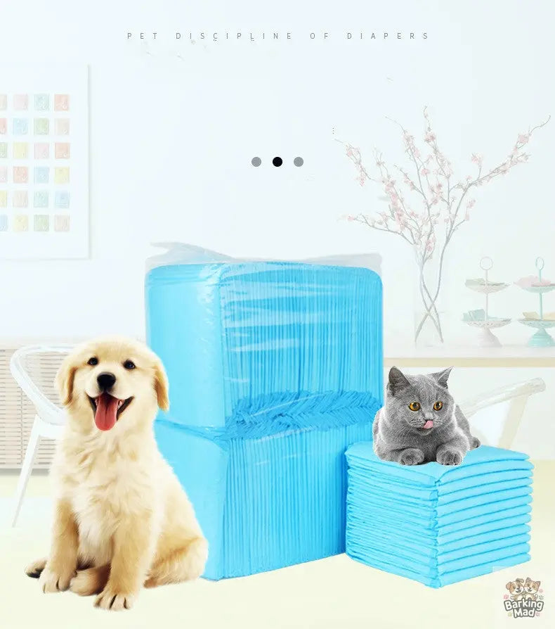 Pet Dad Cat and Dog Pad Teddy Thickened Pet Diaper Pad - Barking Mad