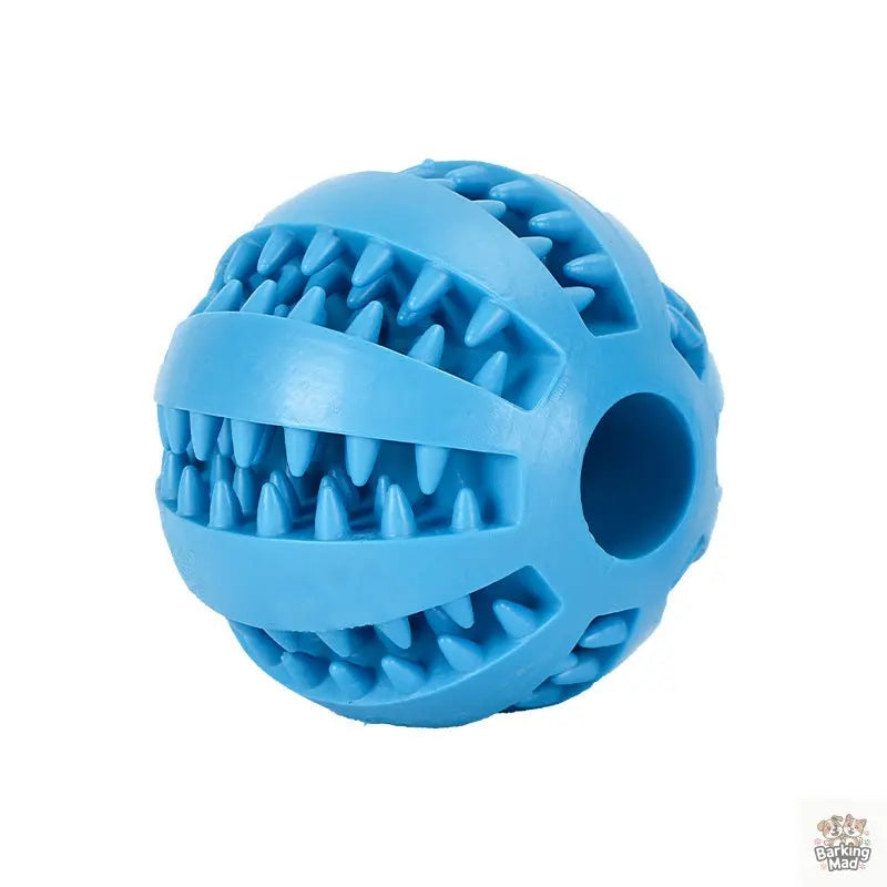 Pet Slow Feeder Dog Toy Cute Funny Rubber Dog Ball Toy - Barking Mad