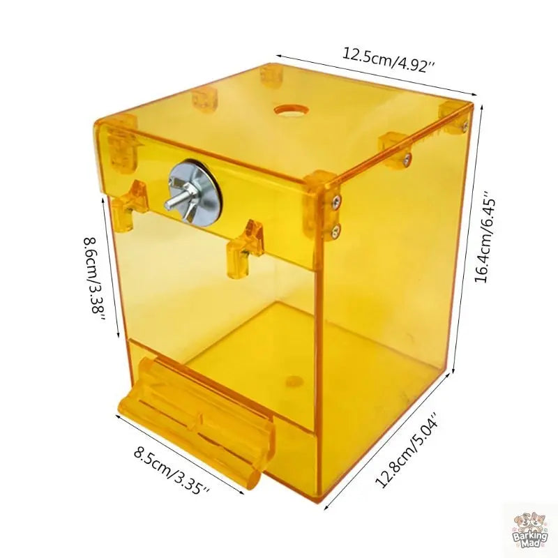 External Bird Bath Transparent Bath Square Basin Bird Supplies Pet Supplies Barking Mad