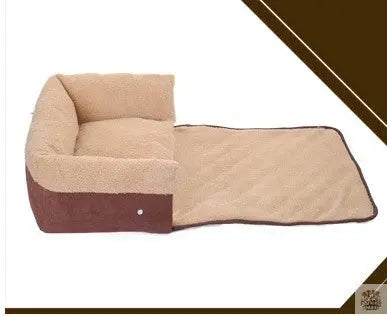 Flip Pet Nest Removable Pet Beds with Blanket Barking Mad