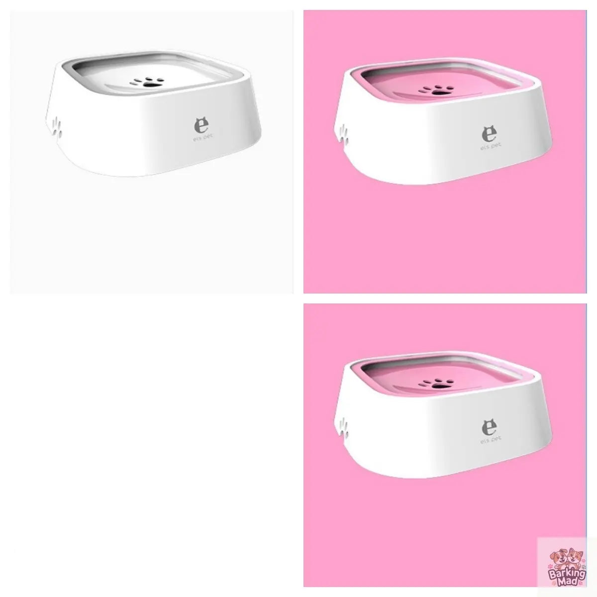 1.5L Cat Dog Water Bowl Carried Floating Bowl Anti-Overflow Slow Water Feeder Dispenser Pet Fountain ABS&PP Dog Supplies - Barking Mad