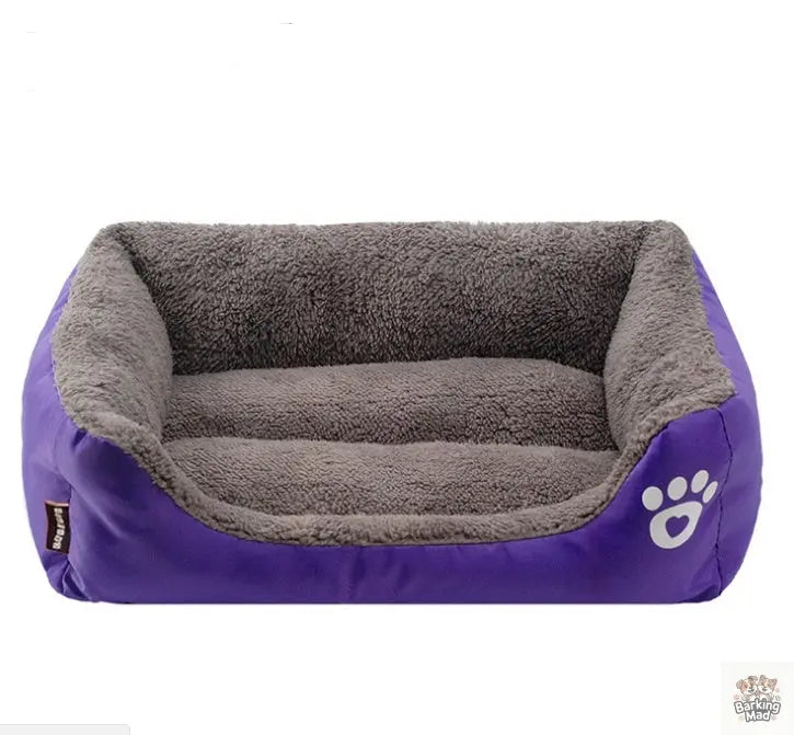 Winter Warm Pet Bed Dog Nest Barking Mad
