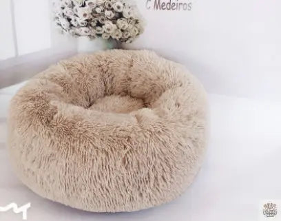 Dog Beds For Small Dogs Round Plush Cat Litter Kennel Pet Nest Mat Puppy Beds Barking Mad