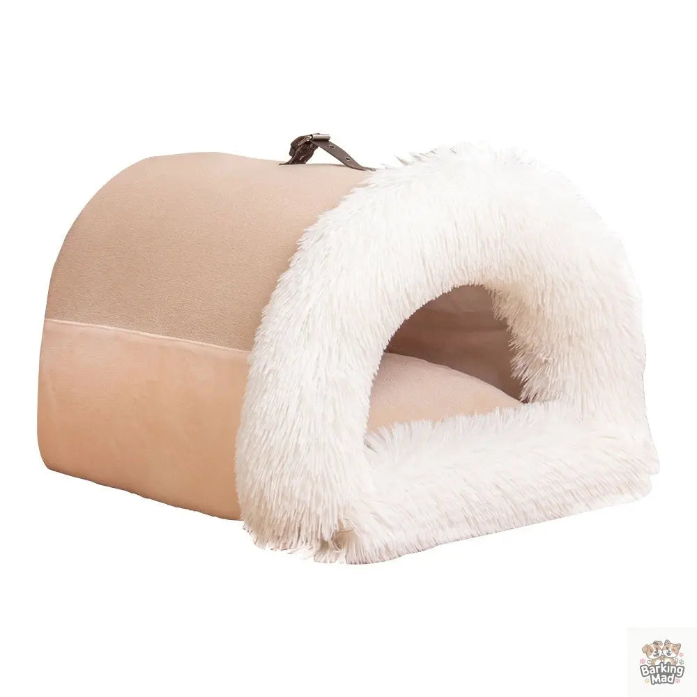 New Splice Portable Pet Nest Portable Autumn And Winter Warm Dog Nest Moisture-proof Long Fur Cat Nest Cross Border Pet Nest Barking Mad