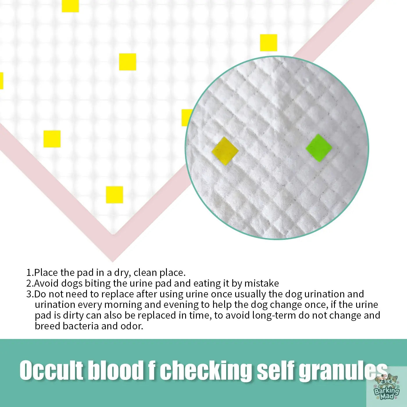 Dog Detection Urine Pad - Barking Mad