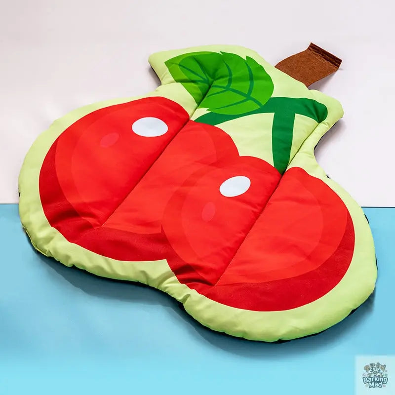 Dog Cooling Mat Pet Beds Cat Rug Ice Silk Pet Self Cooling Pad Blanket Summer Washable Oxford Farbric Cooling Down Summer Fruit Barking Mad
