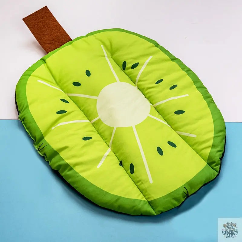 Dog Cooling Mat Pet Beds Cat Rug Ice Silk Pet Self Cooling Pad Blanket Summer Washable Oxford Farbric Cooling Down Summer Fruit Barking Mad