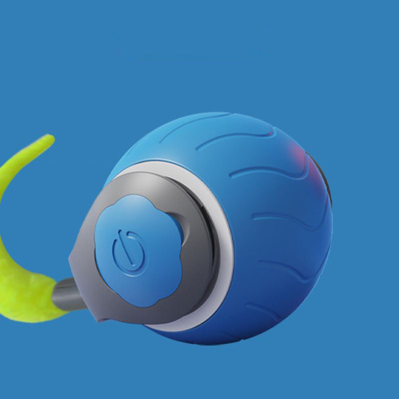 Speedy Tail Cat Toy,Interactive Cat Toy For Indoor Cats,Cat Ball Toy,Interactive Cat Toy Ball,Two Speed Adjustment,USB Rechargeable Barking Mad