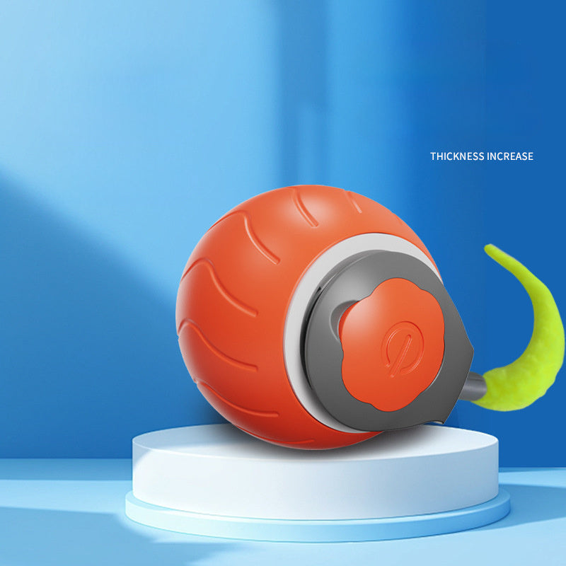 Speedy Tail Cat Toy,Interactive Cat Toy For Indoor Cats,Cat Ball Toy,Interactive Cat Toy Ball,Two Speed Adjustment,USB Rechargeable Barking Mad