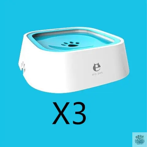 1.5L Cat Dog Water Bowl Carried Floating Bowl Anti-Overflow Slow Water Feeder Dispenser Pet Fountain ABS&PP Dog Supplies - Barking Mad