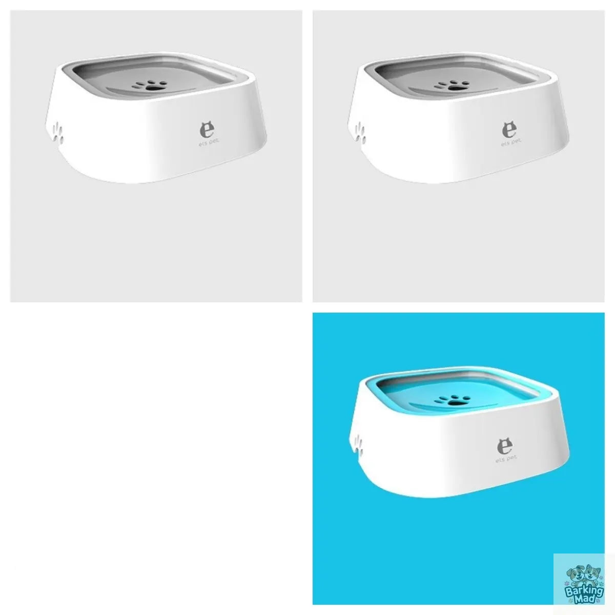 1.5L Cat Dog Water Bowl Carried Floating Bowl Anti-Overflow Slow Water Feeder Dispenser Pet Fountain ABS&PP Dog Supplies - Barking Mad