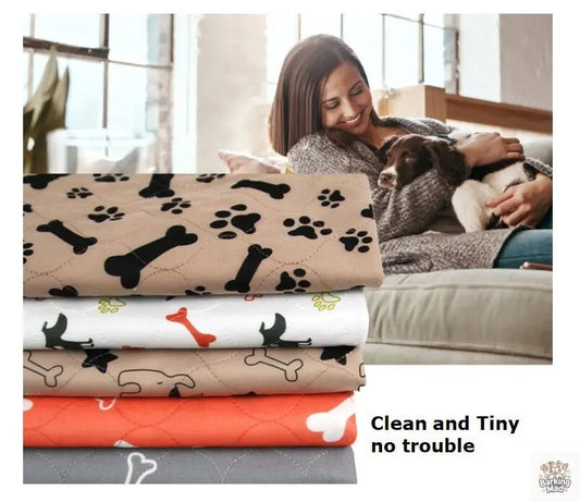 Three-layer Waterproof Pet Absorbent Pad Barking Mad