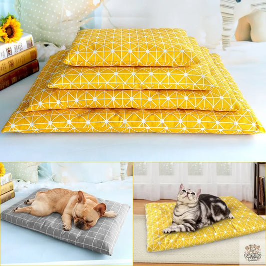 Winter Dog Bed House Soft Pet Dog Beds Mat Barking Mad