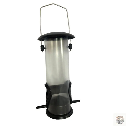 Outdoor Hanging Bird Feeder Automatic Pet Parrot Portable Feeder Dispenser Barking Mad