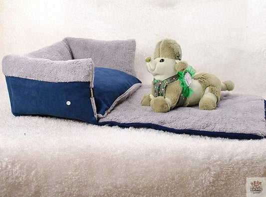 Flip Pet Nest Removable Pet Beds with Blanket Barking Mad