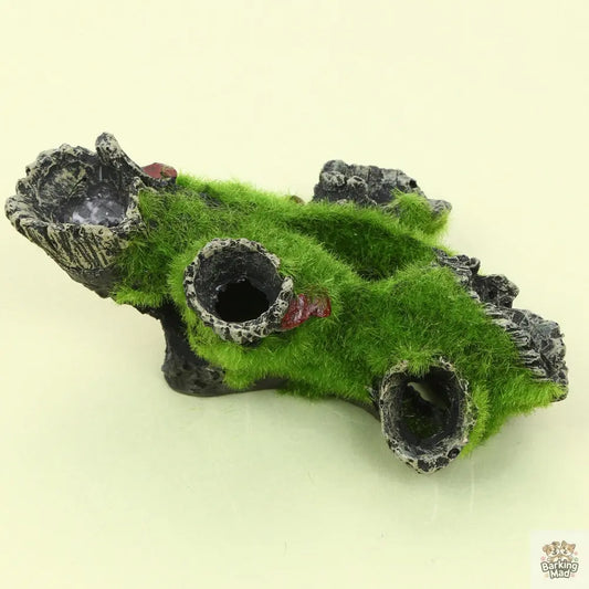 Fish Tank Decoration Imitation Moss Tree Root Shrimp Pot Shrimp Nest Spawning Tree Branches Barking Mad