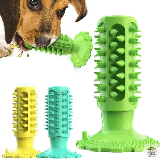 Teeth Cleaning Dog Toothbrush Sucker Molar Stick Dog Bite Toy - Barking Mad