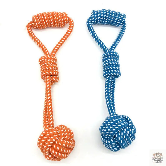 Cotton Rope Pet Molar Toy Pet Rope Ball - Barking Mad
