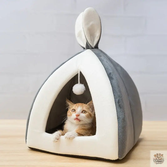 Cat House Cat House Villa Cat Bed Small Dog Kennel Barking Mad