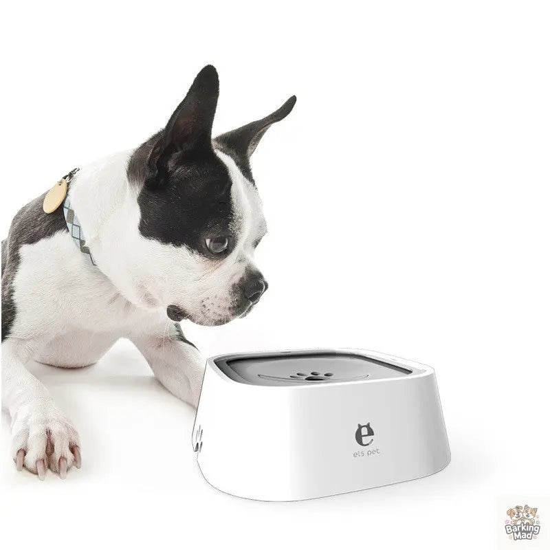 1.5L Cat Dog Water Bowl Carried Floating Bowl Anti-Overflow Slow Water Feeder Dispenser Pet Fountain ABS&PP Dog Supplies - Barking Mad