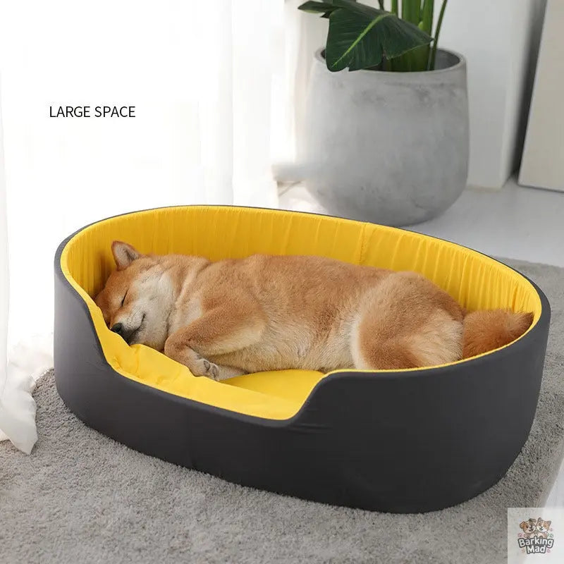 New winter pet kennel Universal washable dog kennel for all seasons Winter warm and deep sleep cat kennel for cats Barking Mad
