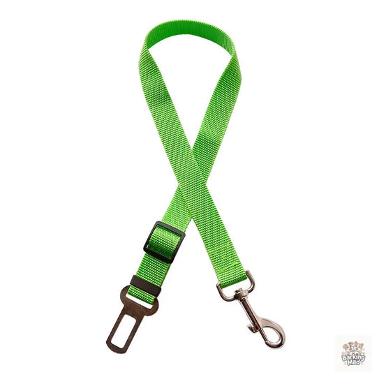 Adjustable Pet Cat Dog Car Seat Belt Pet Seat Vehicle Dog Harness Lead Clip Safety Lever Traction Dog Collars Dogs Accessoires Pets Products Barking Mad