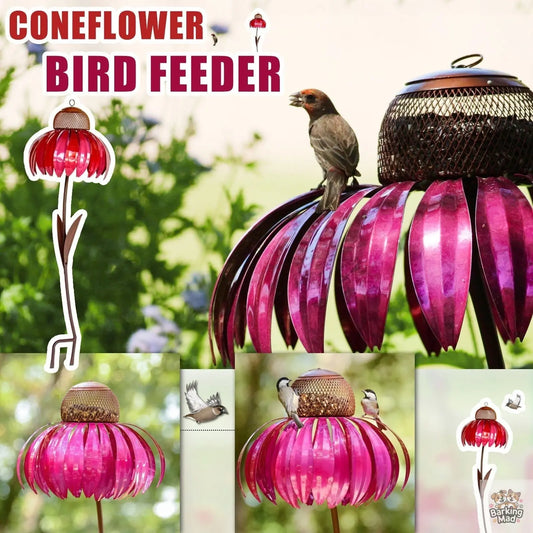 Garden Petal Shape Bird Feeder Barking Mad