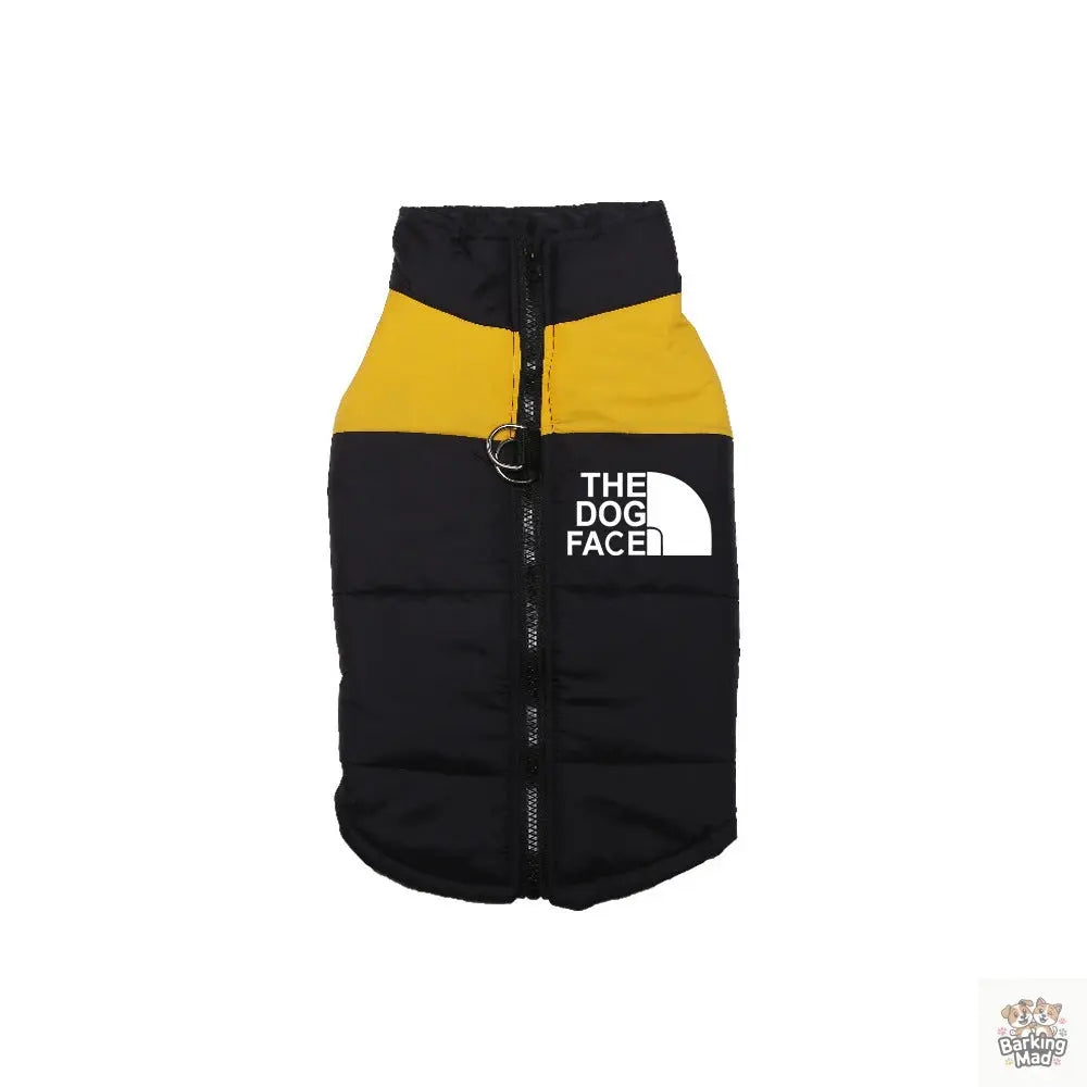 Waterproof Dog Clothes Pet Coat Winter Thermal Vest Barking Mad