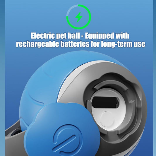 Speedy Tail Cat Toy,Interactive Cat Toy For Indoor Cats,Cat Ball Toy,Interactive Cat Toy Ball,Two Speed Adjustment,USB Rechargeable Barking Mad