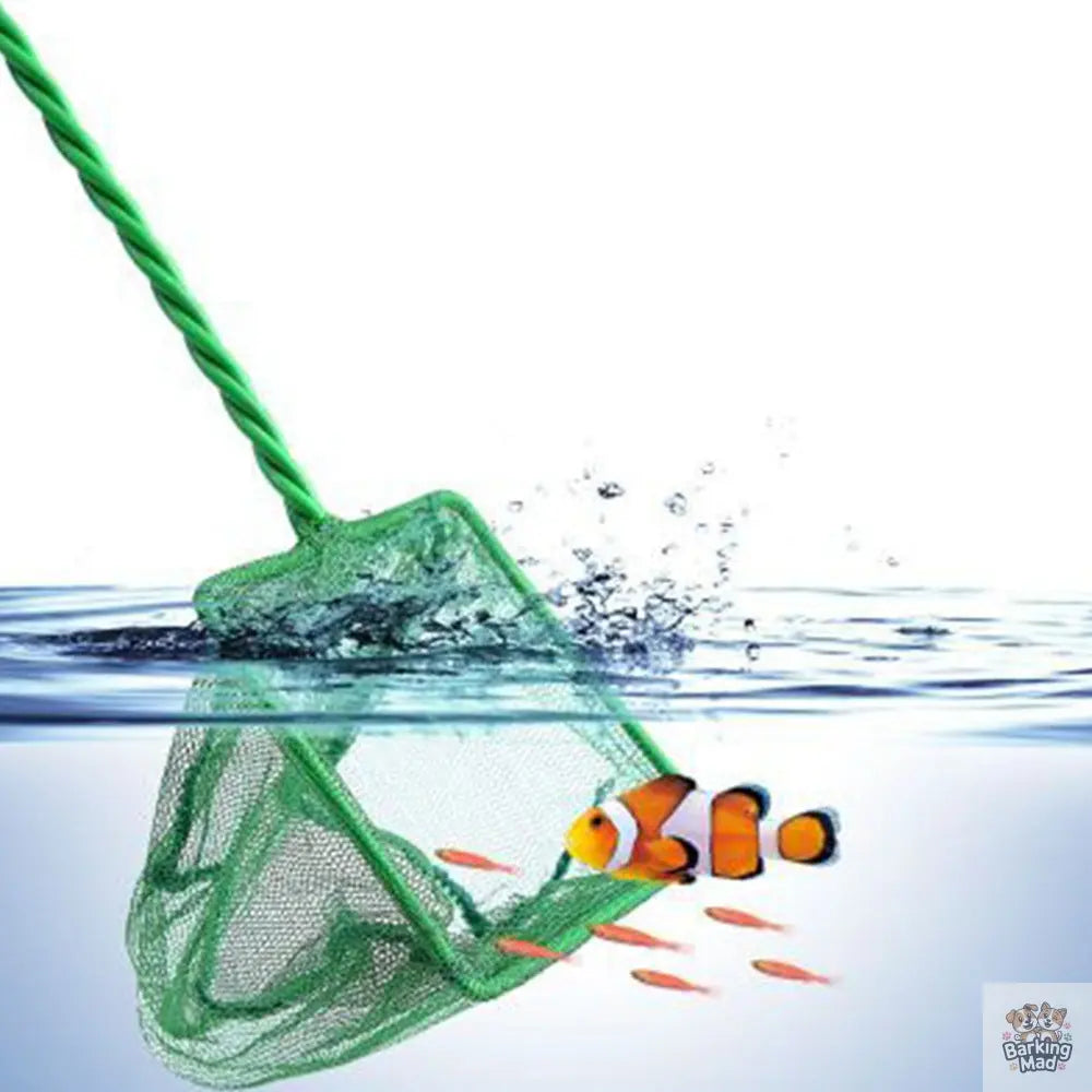 Accessories Fish Tank Fish Fishing Net Round Square Telescopic Barking Mad