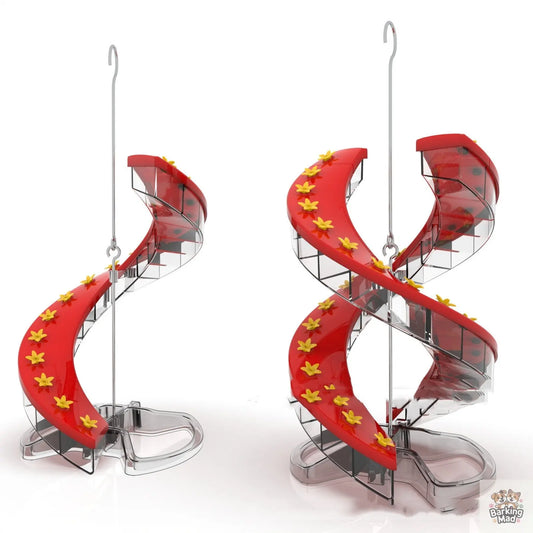 Climbing Ladder Spiral Hummingbird Feeder Barking Mad