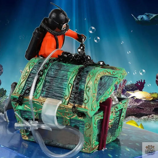 Aquarium landscaping decorations Barking Mad