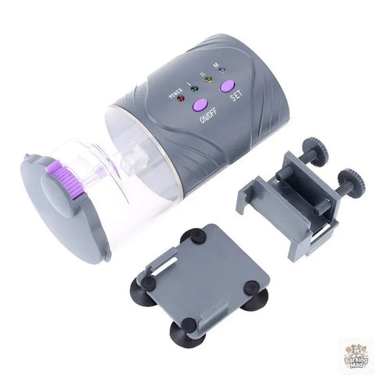 Intelligent timing fish feeder for aquarium Barking Mad
