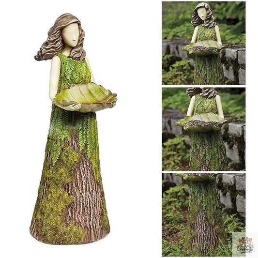 Cute Squirrel Bird Feeder For Garden Decoration Barking Mad