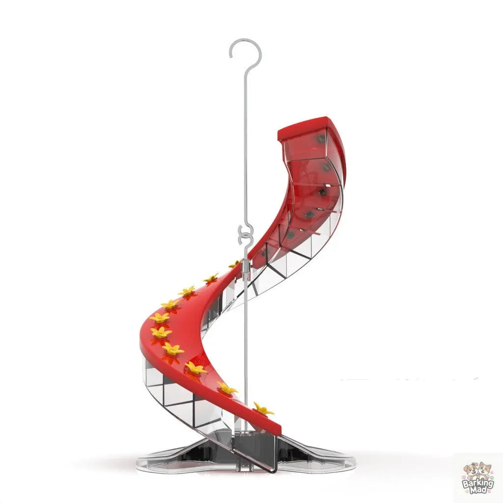 Climbing Ladder Spiral Hummingbird Feeder Barking Mad